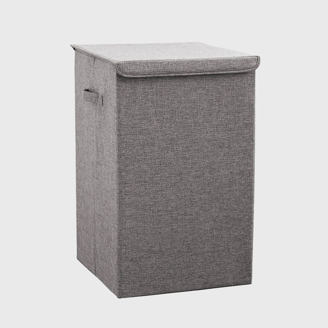 Grey Large Laundry Laundry Hamper Storage Box