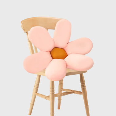 Pink Daisy Flower Shape Cushion
