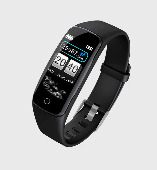 Smart Watch Fitness Tracker Black