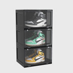 3 Tier Black Shoe Organiser