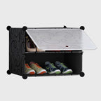 2 Tier Shoe Rack Organizer