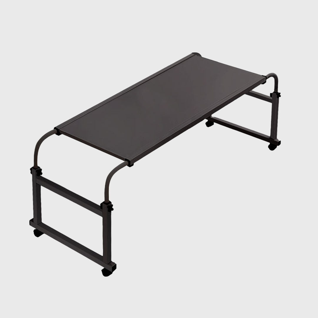 SOGA 140×45 cm Adjustable Overbed Table – Mobile Desk