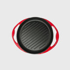 Enamel Cast Iron Non-stick Sizzle Frying Pan 26cm