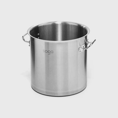 225L Top Grade 18/10 Stainless Steel Stockpot No Lid