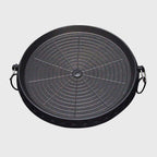 Portable BBQ Butane Gas Stove Stone Non-Stick Grill Round