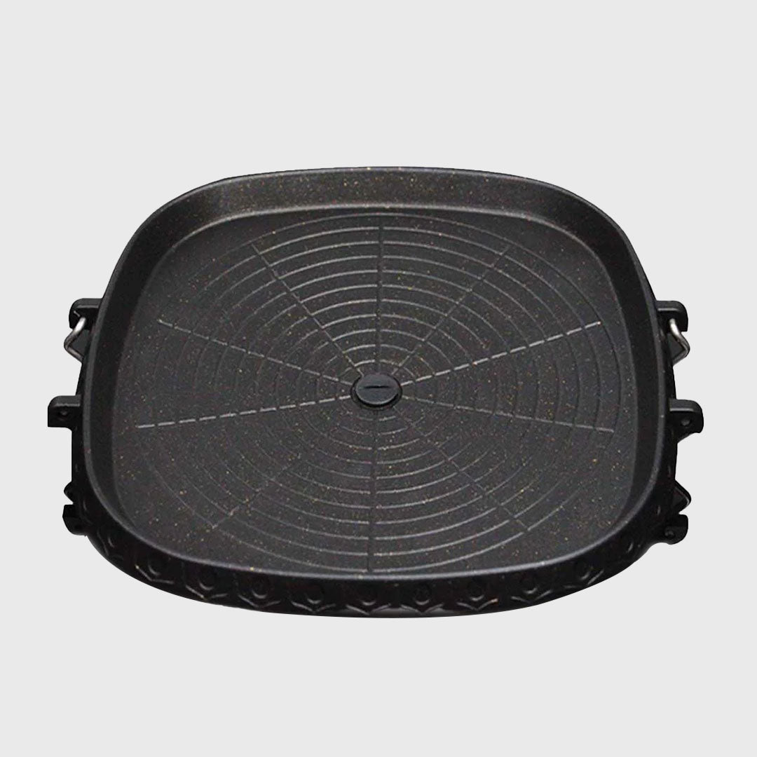 Portable BBQ Butane Gas Stove Non-Stick Grill Square