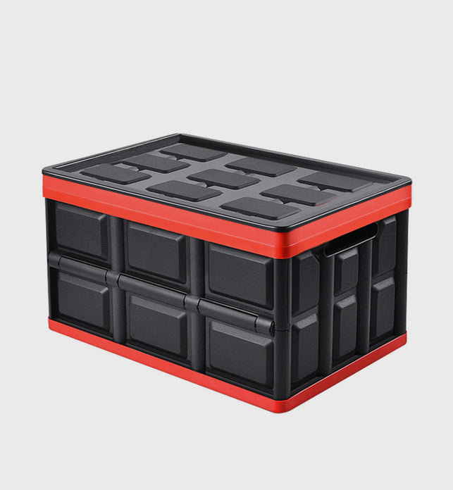 30L Collapsible Car Trunk Storage Box Black