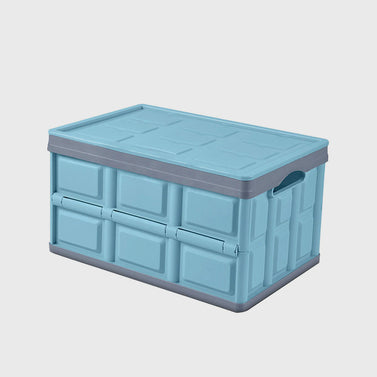 30L Collapsible Car Trunk Storage Box Blue
