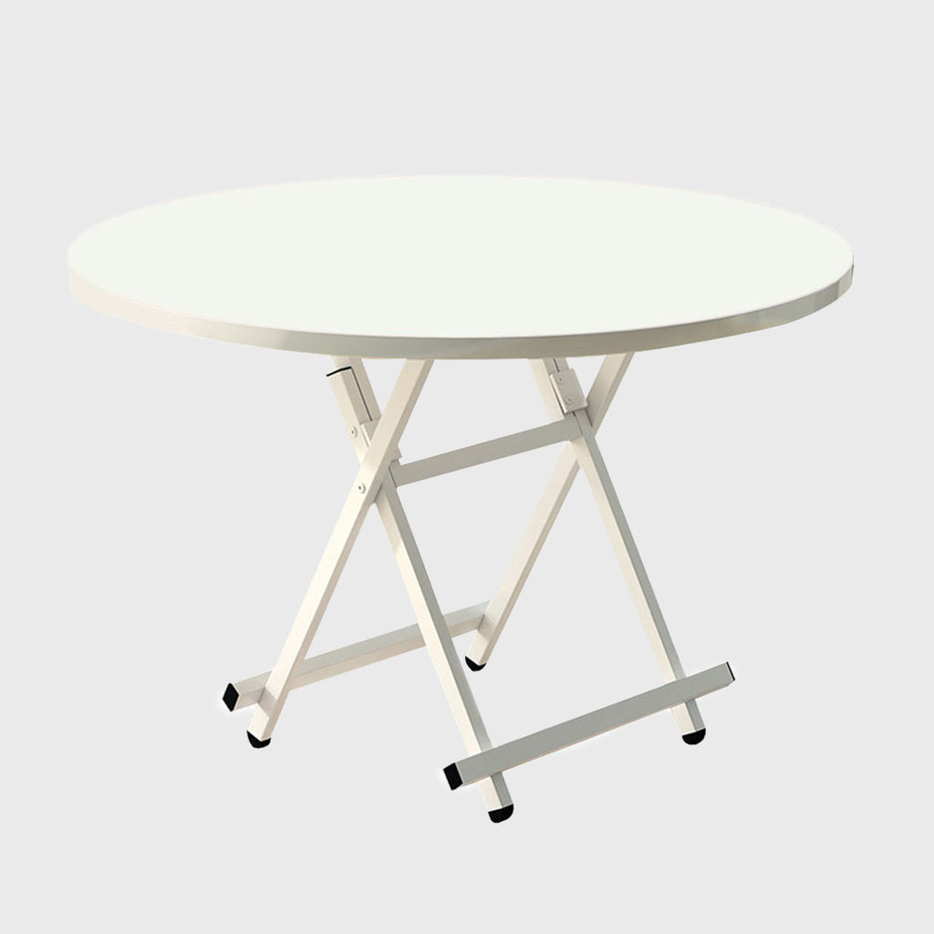 White Round Dining Table