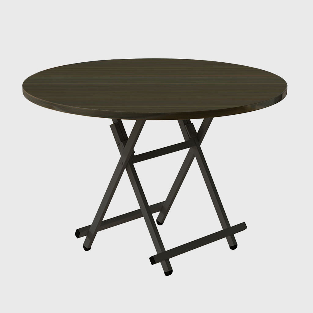 Black Round Dining Table