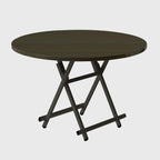 Black Round Dining Table