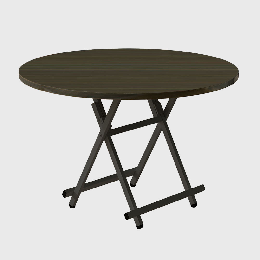Black Round Dining Table