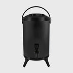 18L Stainless Steel Milk Tea Barrel with Faucet Black
