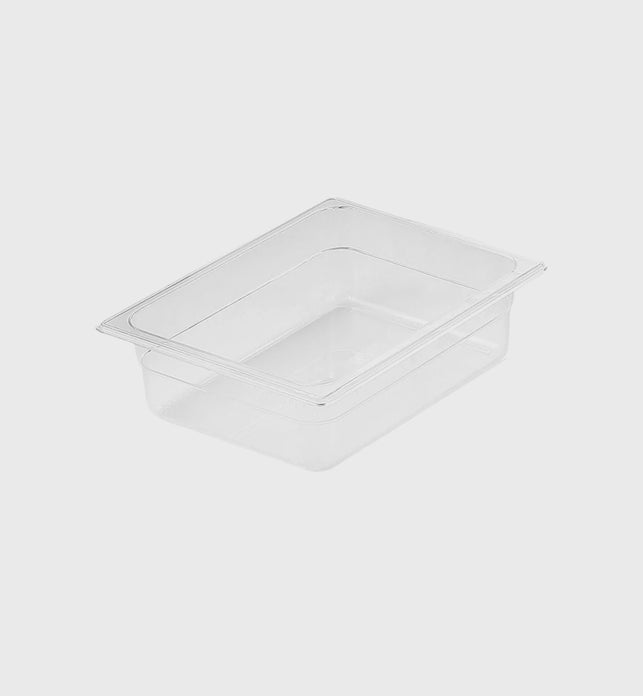 150mm Clear  GN Pan 1/2 Food Tray