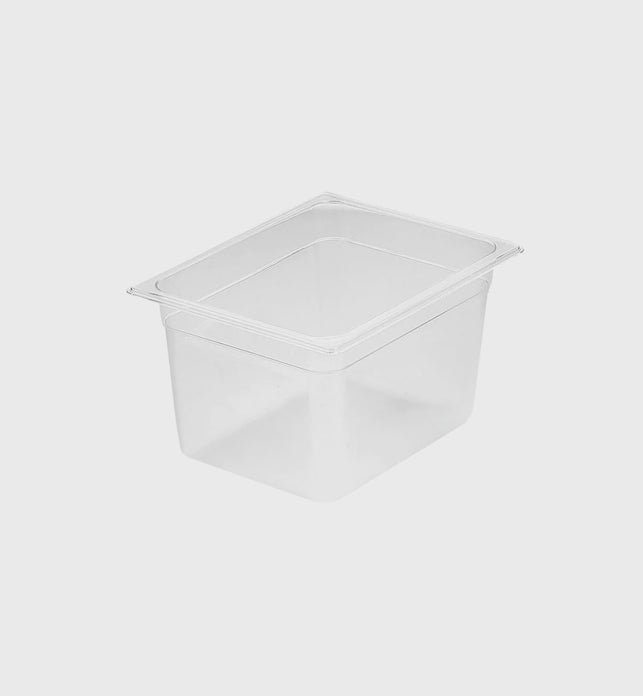 200mm Clear GN Pan 1/2 Food Tray