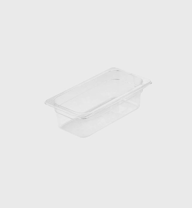 100mm Clear GN Pan 1/3 Food Tray