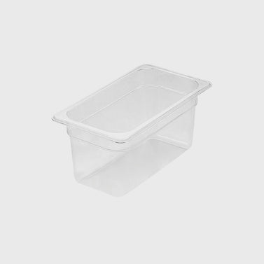 150mm Clear GN Pan 1/3 Food Tray