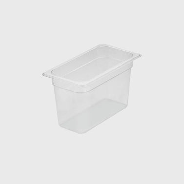 200mm Clear GN Pan 1/3 Food Tray