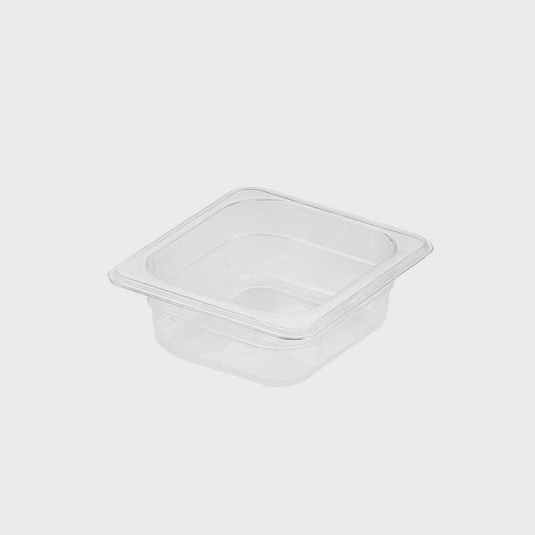 65mm Clear GN Pan 1/6 Food Tray