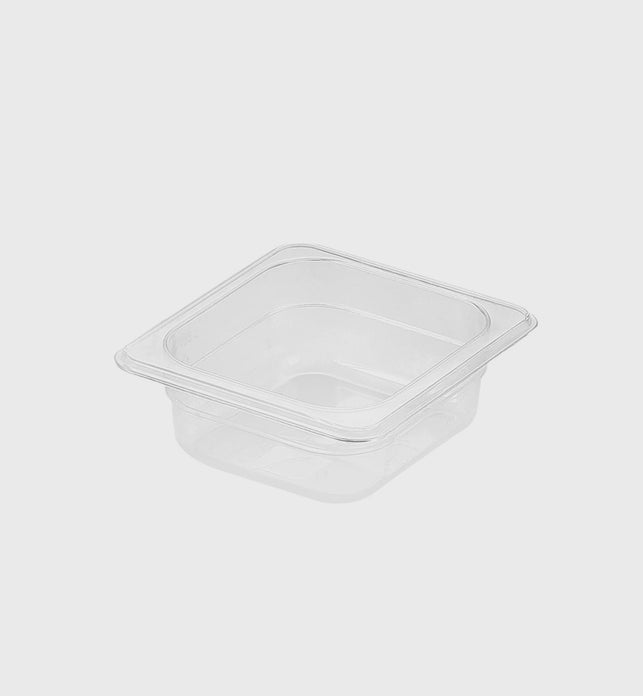 65mm Clear GN Pan 1/6 Food Tray