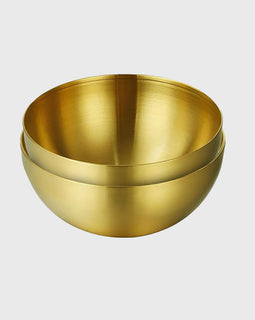 SOGA 15cm Gold Salad Bowl with Model 201 Elegant and Durable Kitchen Essential