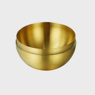 SOGA 15cm Gold Salad Bowl with Model 201 Elegant and Durable Kitchen Essential