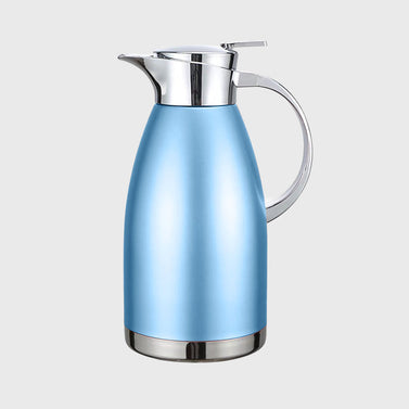 Soga 1.8L Blue Color 3-Layer Vacuum Insulated Stainless Steel Flask  Ideal for Home and Office