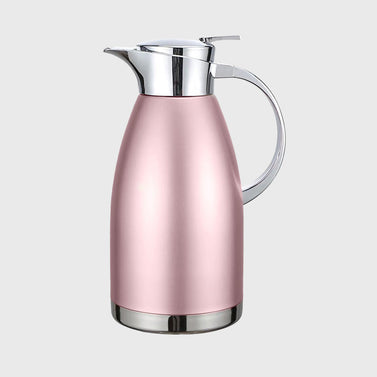 Soga 1.8L Rose Color 3-Layer Vacuum Insulated Stainless Steel Flask  Ideal for Home and Office