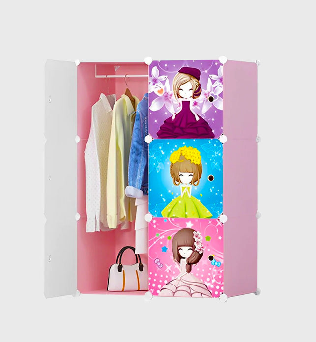 6 Cubes Princess Portable Wardrobe
