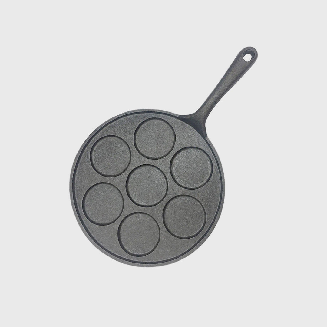 23cm Takoyaki Fry Pan 7 Hole Mold