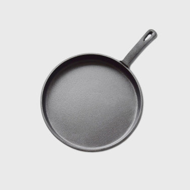 26cm Round Cast Iron Frying Pan