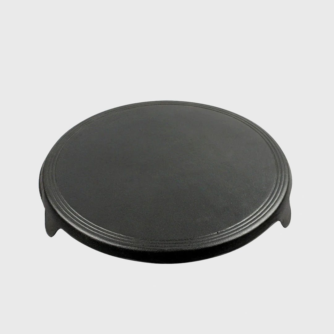 33cm Reversible Cast Iron Crepe Pan
