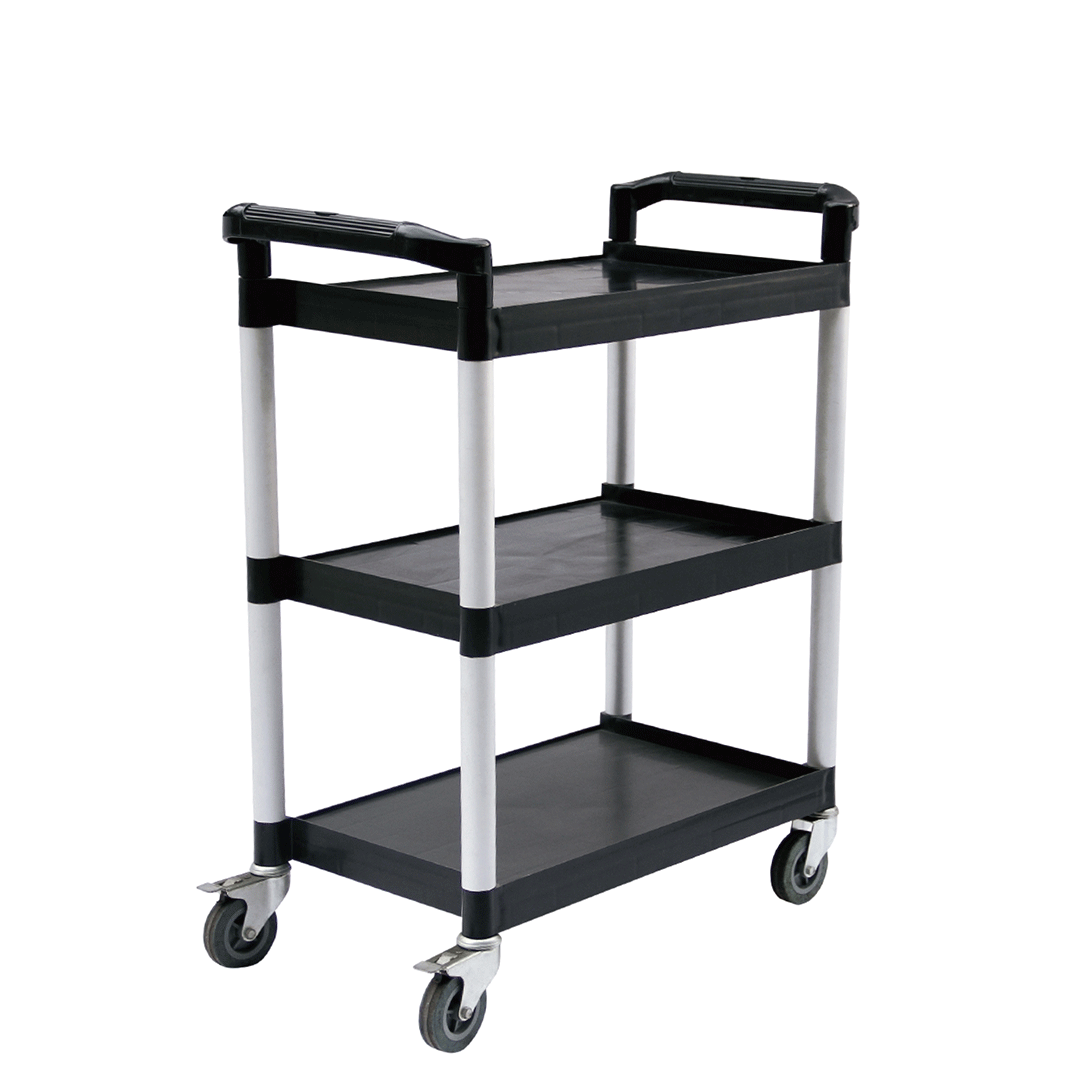 3 Tier Multifunctional Utility Cart Black