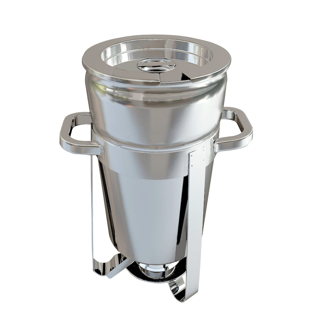 7L Round Stainless Steel Marmite Chafing Dish