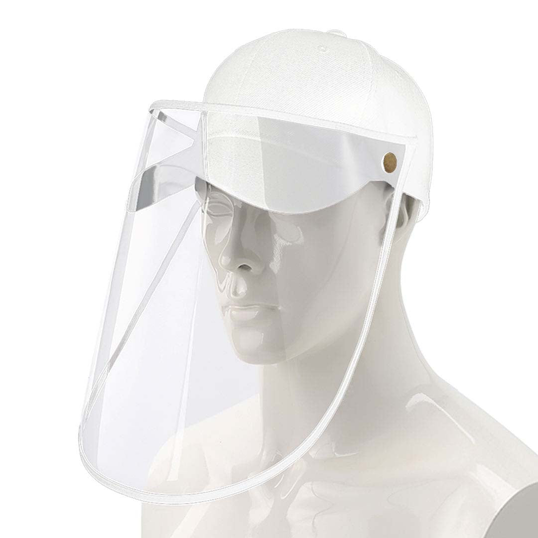 Outdoor Protection Protective Cap HD Shield Adult White