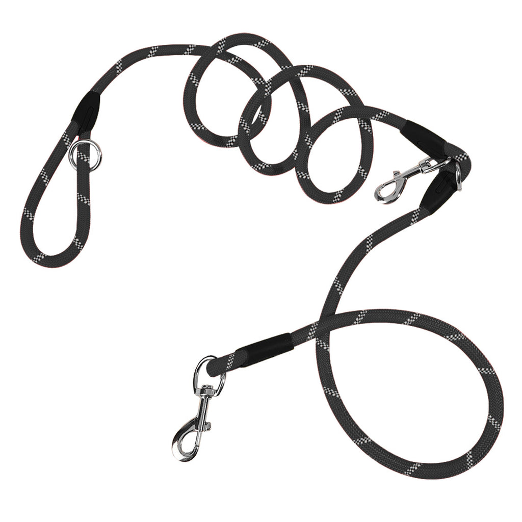 220cm Black Multifunction Pet Leash