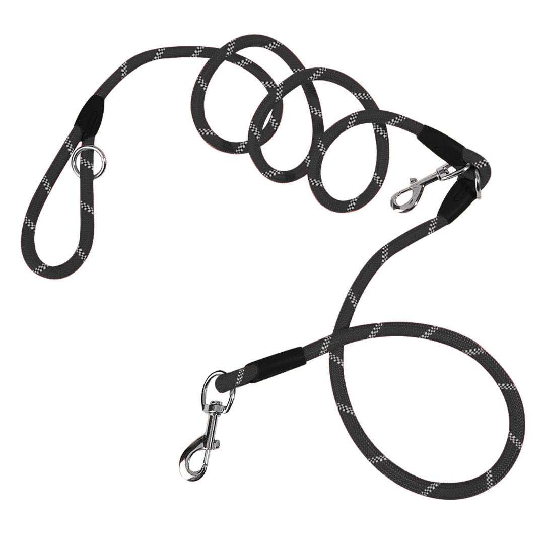 220cm Black Multifunction Pet Leash