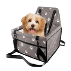 Waterproof Car Seat Pet Booster Grey