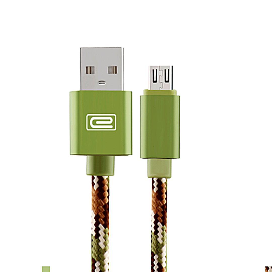 Android 1.5M MFI Metal Braided USB Cable Green
