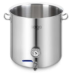 SOGA Stainless Steel 130L Brewery Pot No Lid 55*55cm