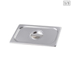Gastronorm GN Pan Lid Full Size 1/3 Stainless Steel Tray Top Cover
