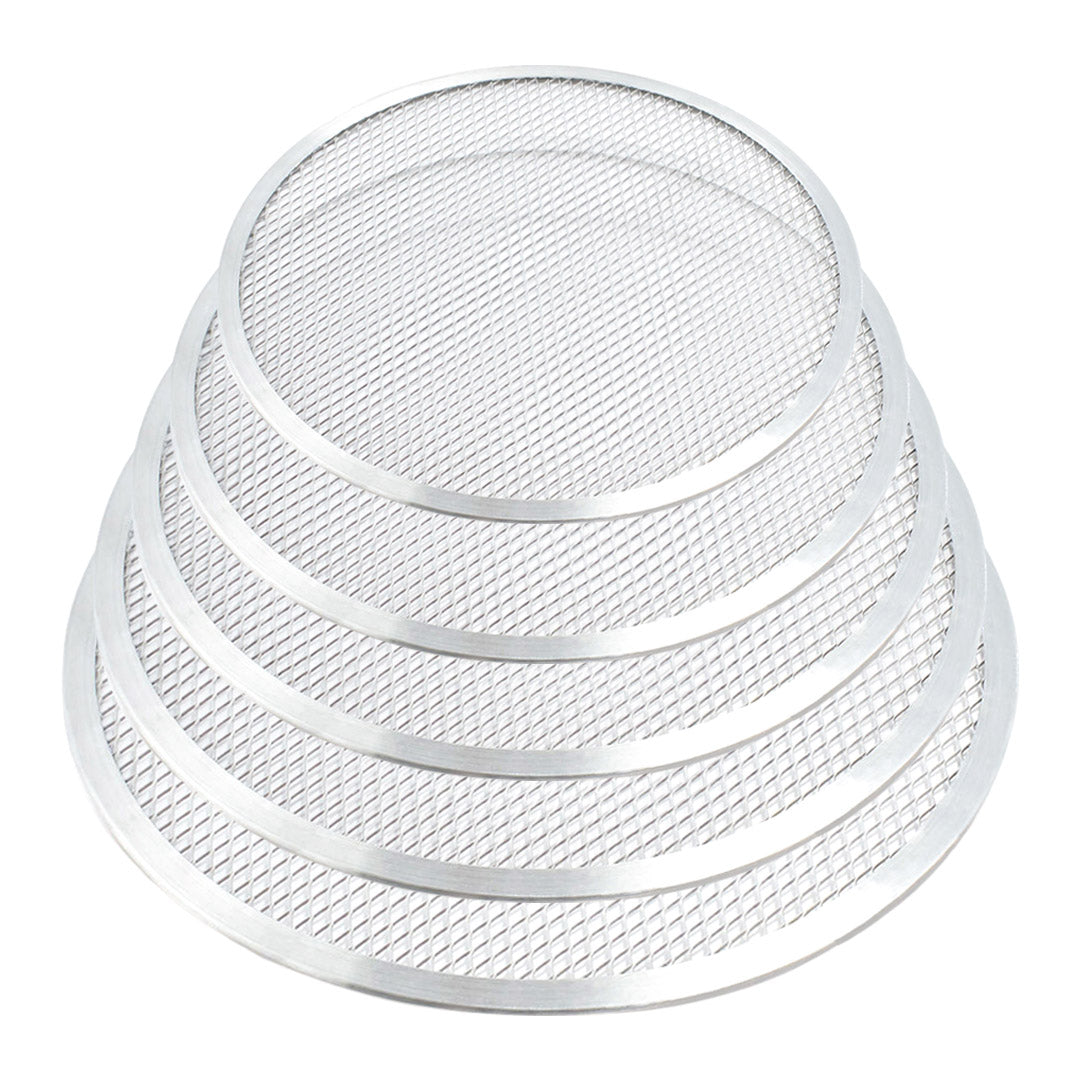 Round Aluminium Commercial Pizza Screen Set