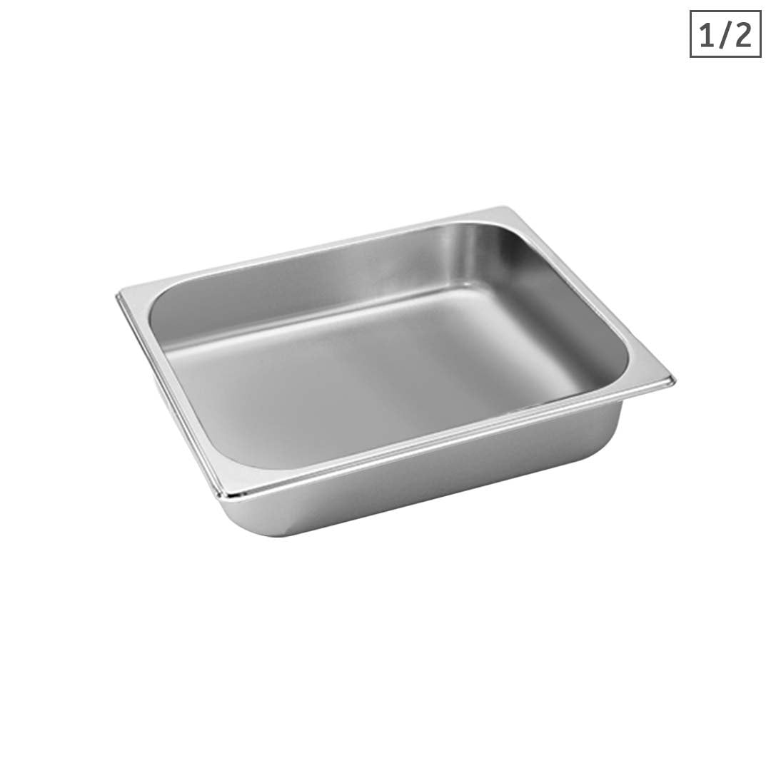 Gastronorm Full Size 1/2 GN Pan 6.5cm Deep