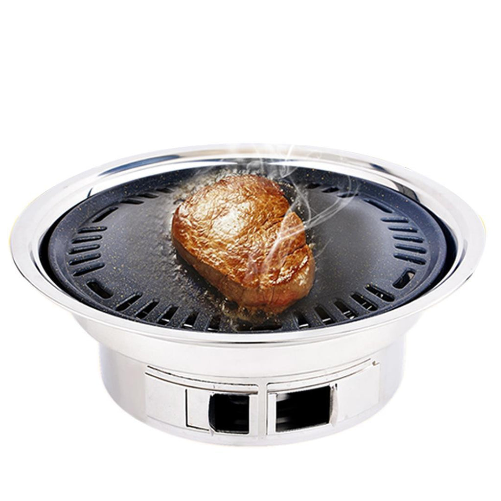 Portable Stainless Steel BBQ Grill Smokeless