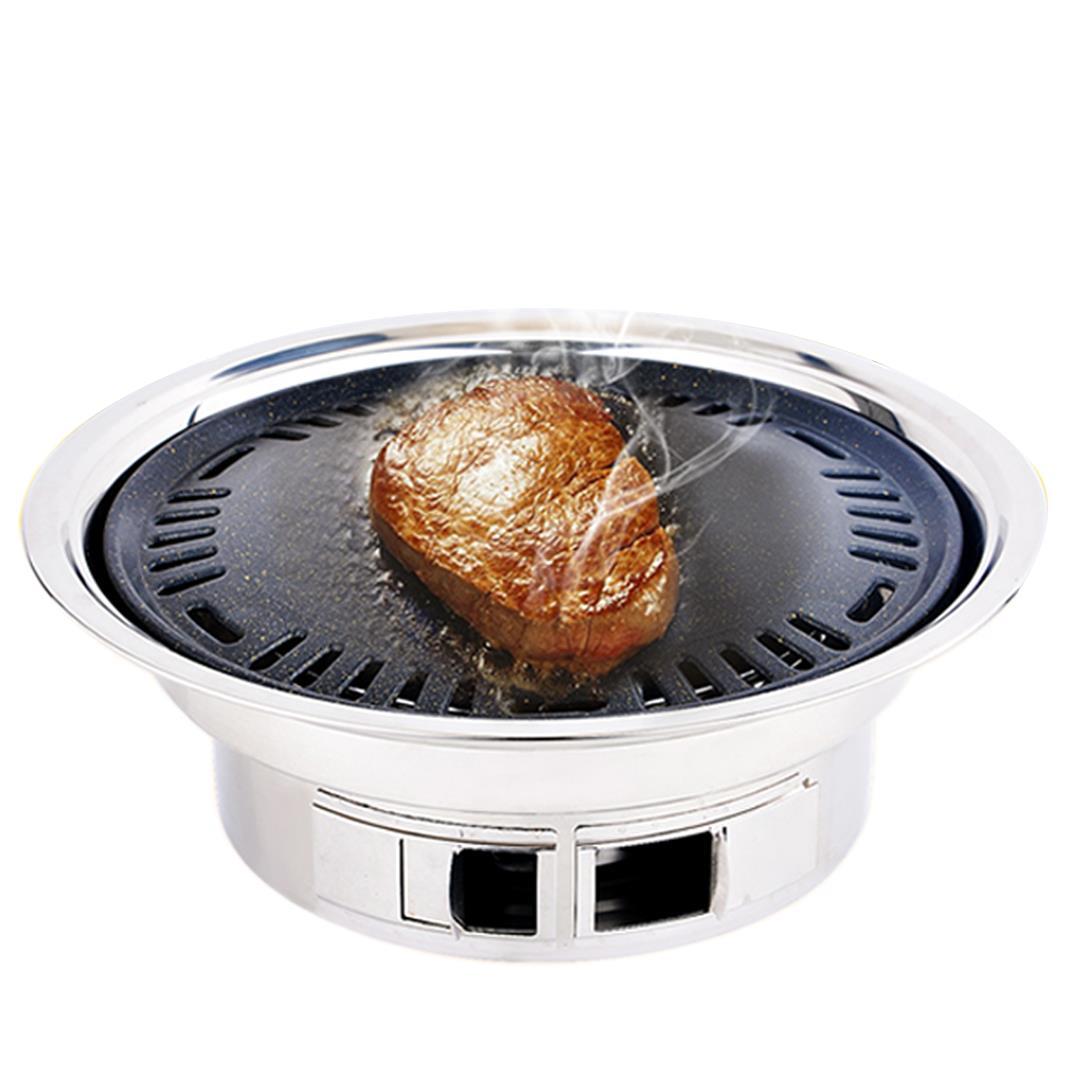 Portable Stainless Steel BBQ Grill Smokeless
