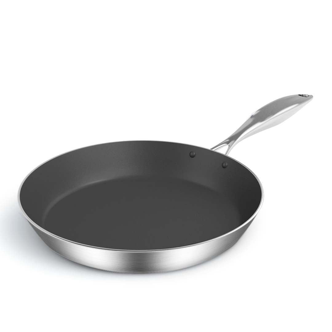 32cm Stainless Steel FryPan Non Stick Skillet