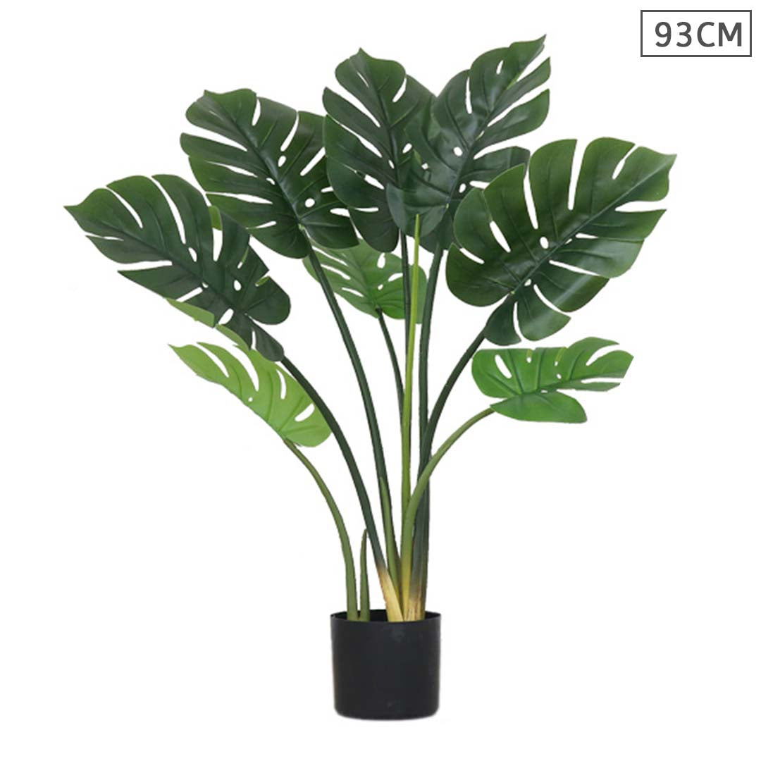 93cm Artificial Potted Turtle Back Plant
