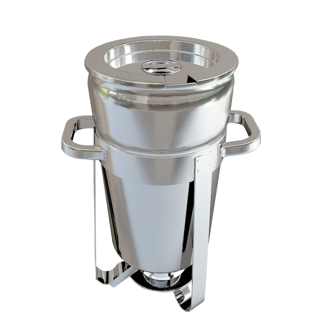11L Round Stainless Steel Marmite Chafing Dish