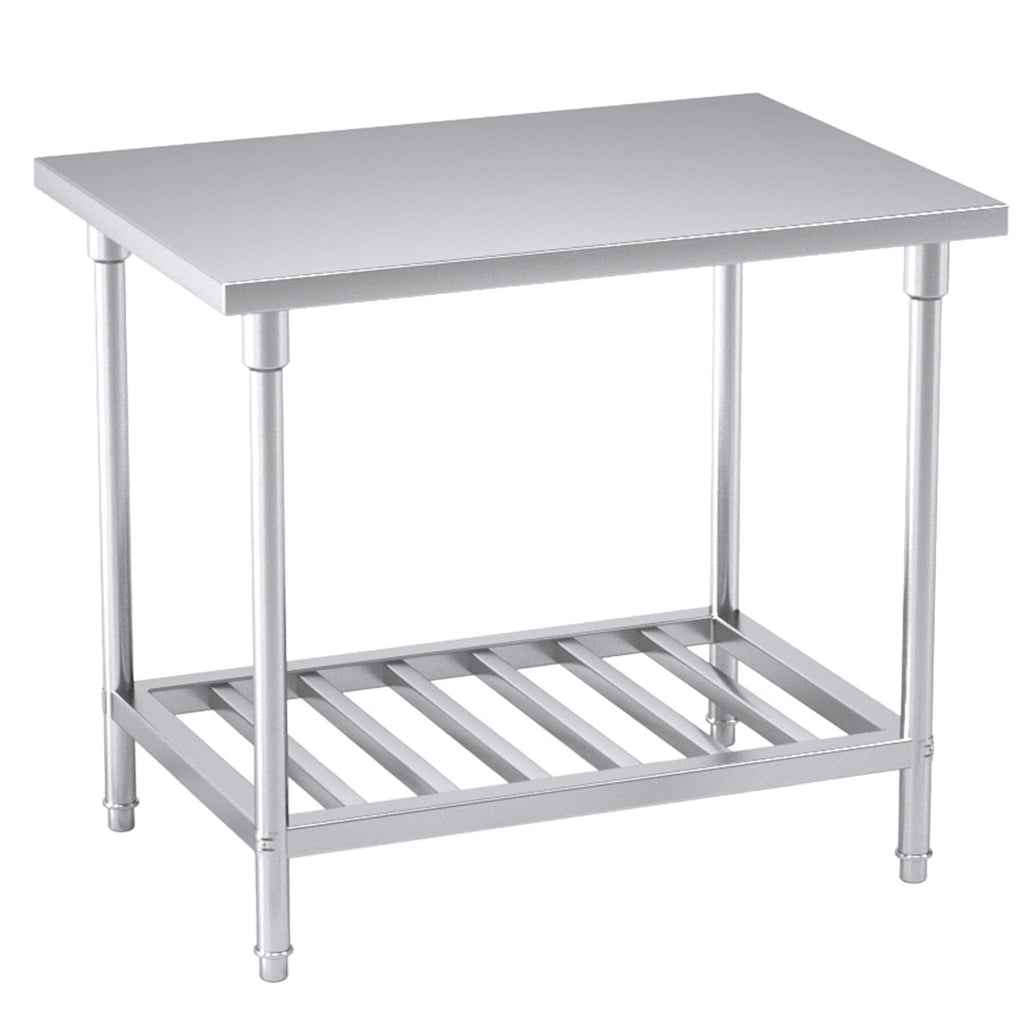Commercial Catering Stainless Steel Work Bench 100*70*85cm