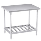 Commercial Catering Stainless Steel Work Bench 100*70*85cm